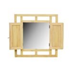 Mirror Window China DC5002, Luxurious design with real wood frame, view 6