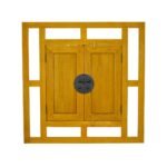 Mirror Window China DC5002, Luxurious design with real wood frame, view 10