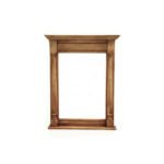 Mirror Minister DC5005, Luxurious design with real wood wall mirror