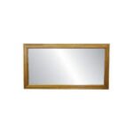 Mirror 2Hill DC5019, Modern design floor-standing mirror with real wood base