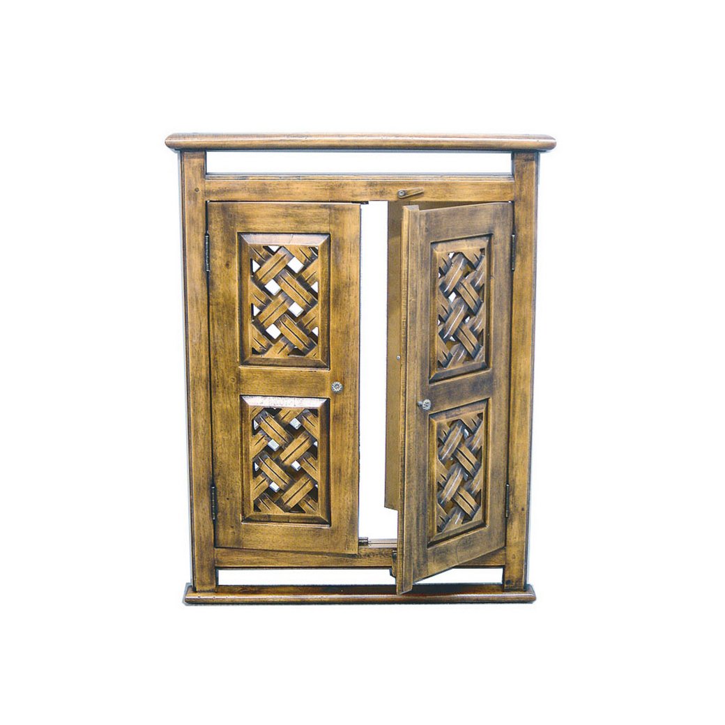 Mirror DC5027, Solid wood wall mirror with a simple and elegant design