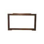 Mirror Style DC5030, Long, modern-designed real wood wall mirror