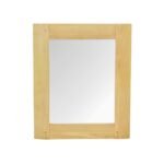 Mirror Smooth Border DC5040, Real wood wall mirror with a sleek, elegant frame, view 5