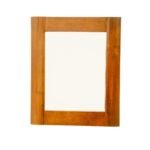 Mirror Smooth Border DC5040, Real wood wall mirror with a sleek, elegant frame, view 6