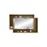 Mirror Shelf Assymetric DC5048, Mirror with shelf, asymmetrical design
