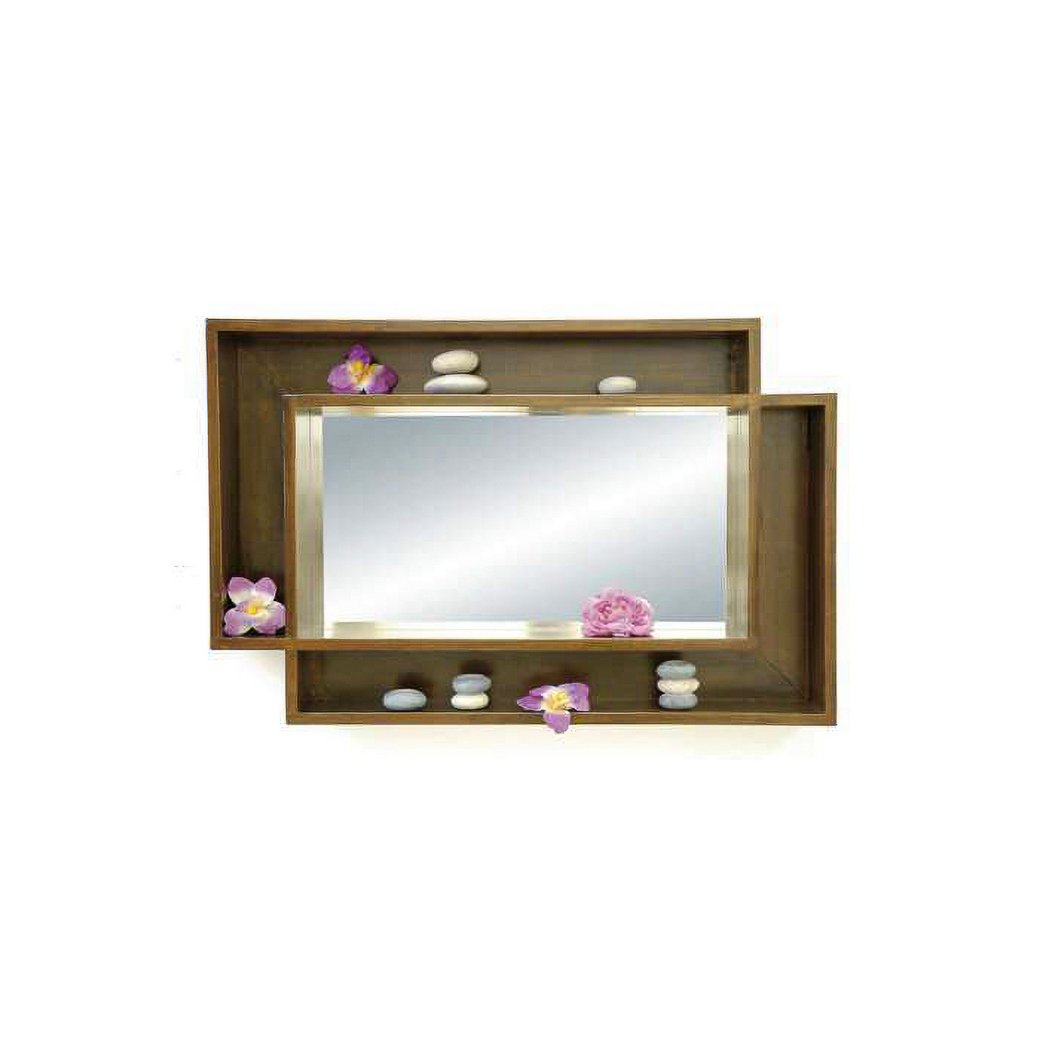 Mirror Shelf Assymetric DC5048, Mirror with shelf, asymmetrical design