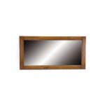 Mirror DC5055, Large, horizontal, real wood wall mirror