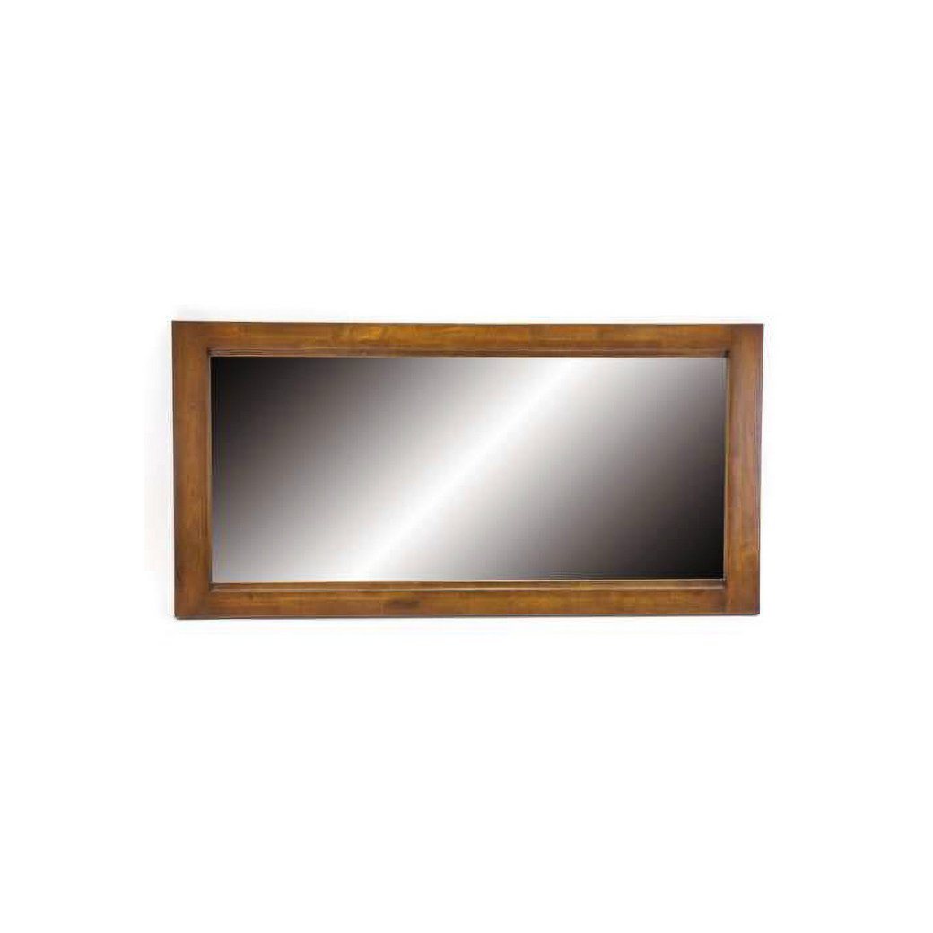 Mirror DC5055, Large, horizontal, real wood wall mirror