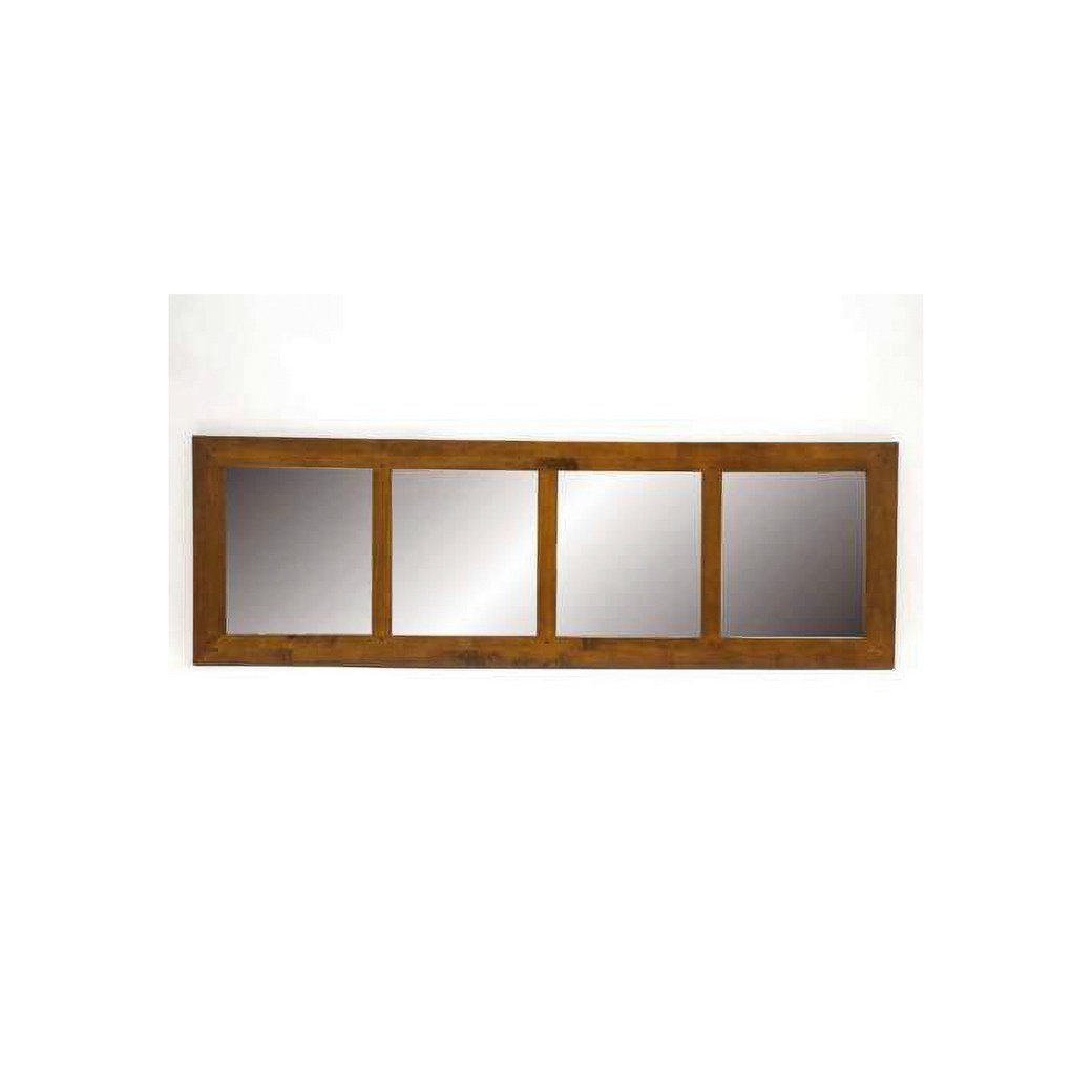 Mirror DC5056, Genuine Wood Wall Mirror, Special Horizontal Design