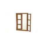 Mirror Window DC5066, Real wood mirror, window design