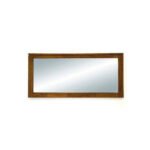 Mirror Hong Kong DC5077, Horizontal real wood wall mirror, 100 cm