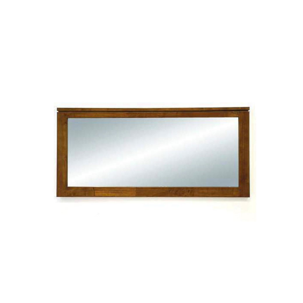 Mirror Hong Kong DC5077, Horizontal real wood wall mirror, 100 cm