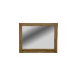 Mirror Oslo DC5081, Oslo-designed real wood wall mirror, 90 cm