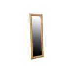Mirror DC5083, Horizontal real wood wall mirror with thin frame