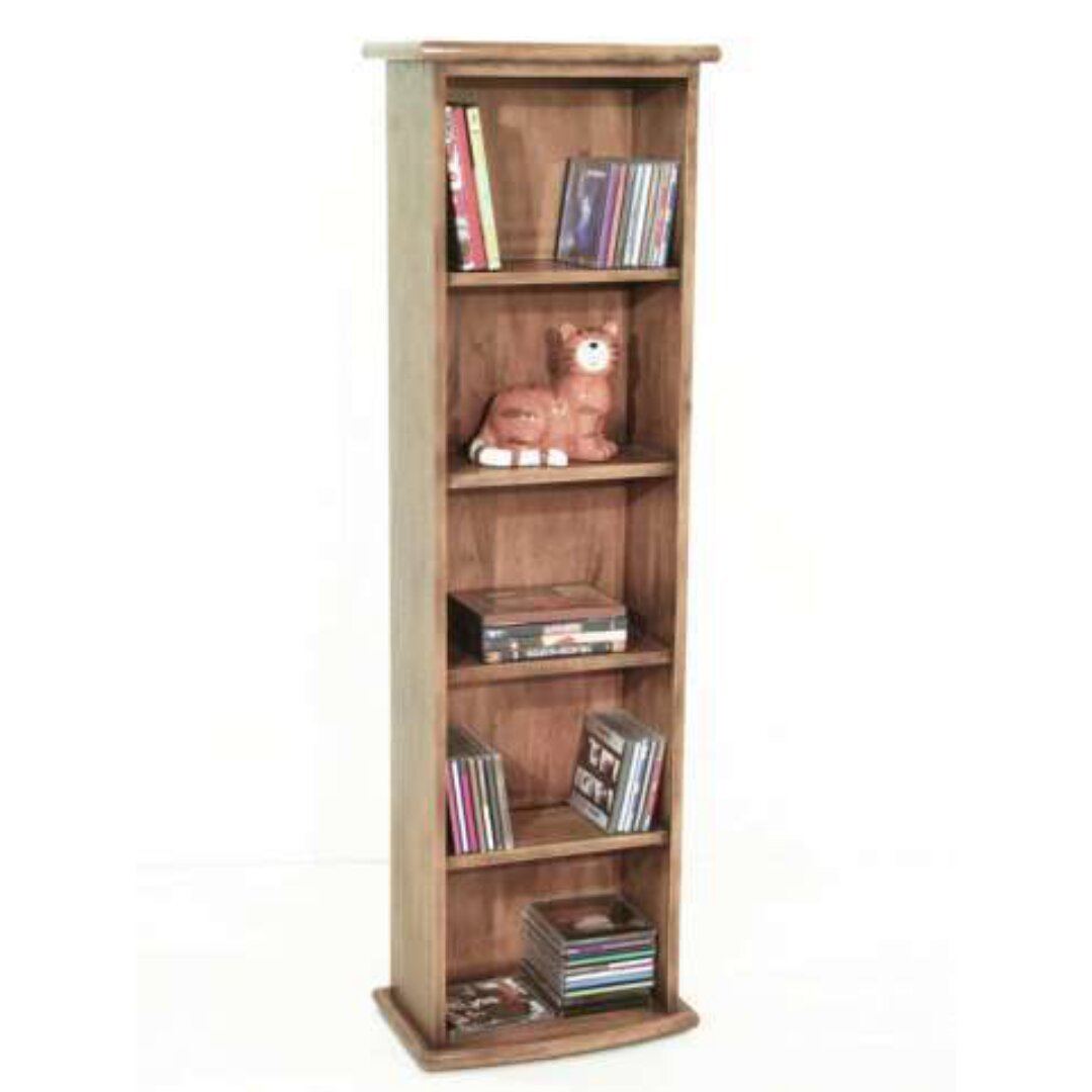 DVD/VHS Rack DR2005, Solid wood DVD and VHS rack