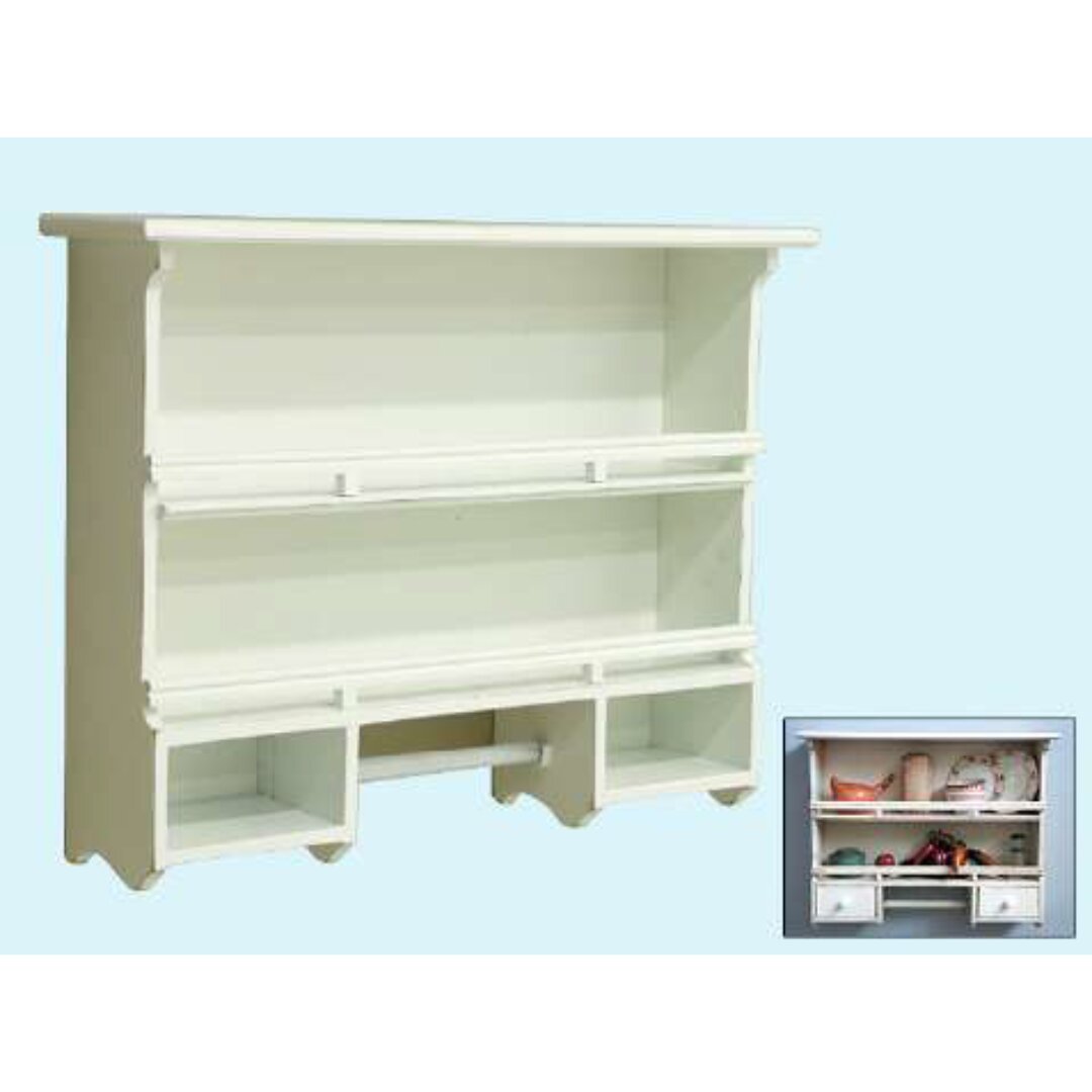 Kitchen Rack DR2012, Solid wood rack with 2 drawers