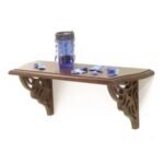 Wall Shelf DR2059, Modern design solid wood wall shelf