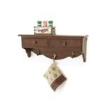 Wall Shelf DR2060, Solid wood wall shelf with a simple and elegant design
