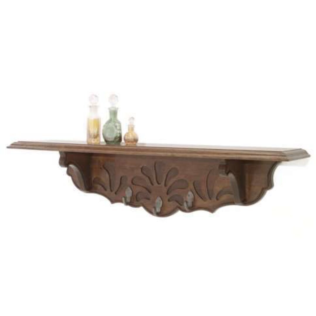 Wall Shelf DR2061, Solid wood wall shelf
