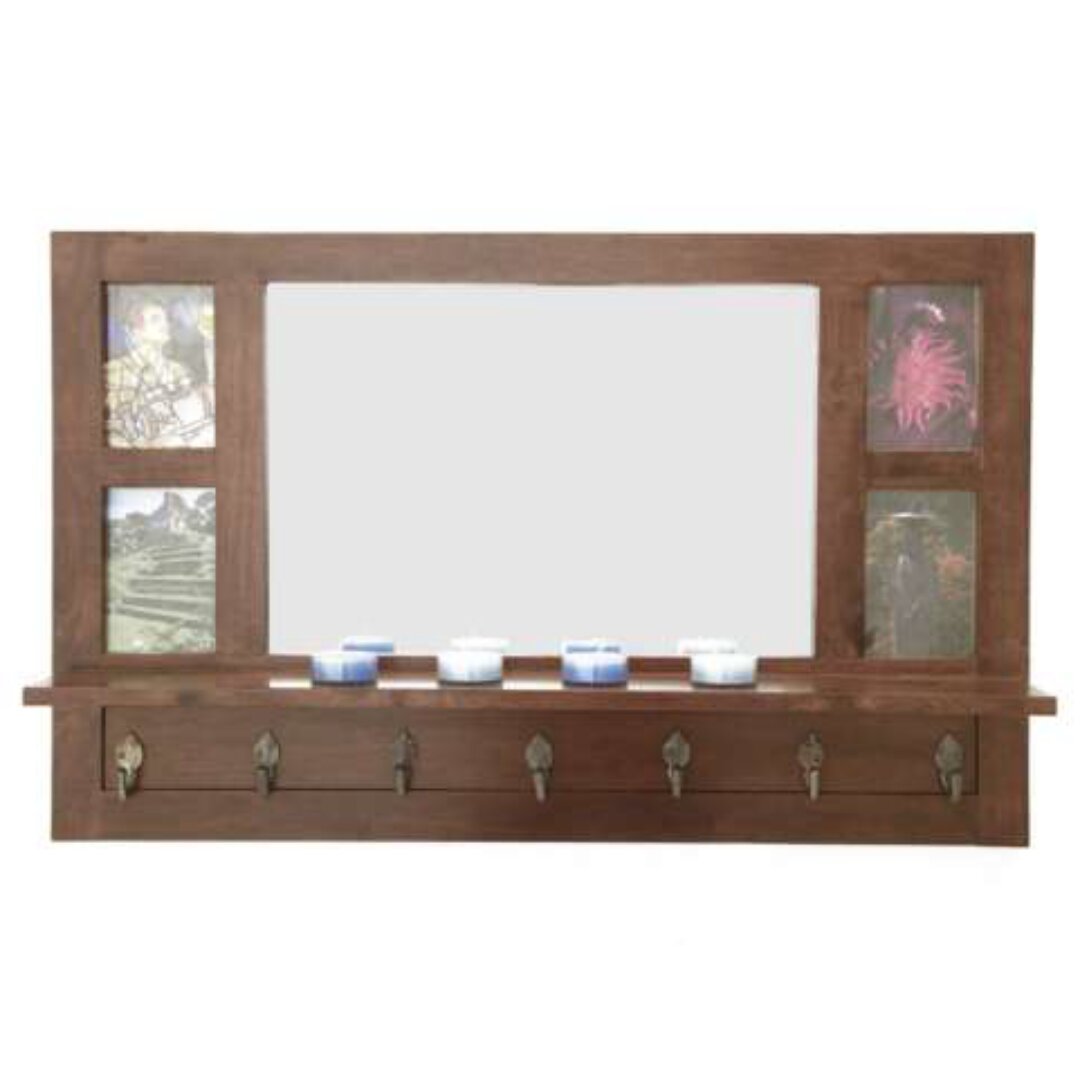 Wall Shelf DR2063, Solid wood wall shelf