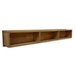 Wall Shelf DR2069, Minimalist design solid wood wall shelf
