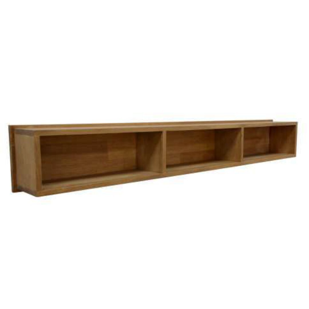 Wall Shelf DR2069, Minimalist design solid wood wall shelf