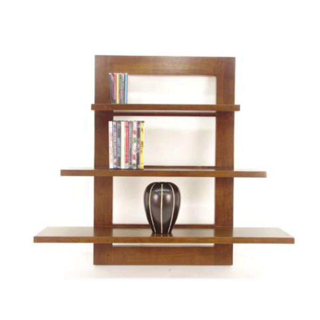 Wall Shelf Wave Plasma DR2071, Solid wood wall shelf with a wave design