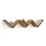Wall Shelf DR2073, Minimalist design solid wood shelf