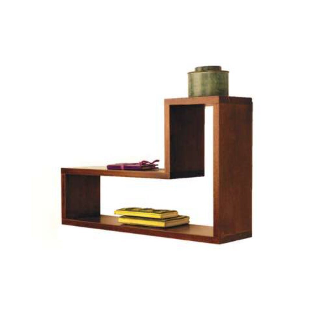 Wall Shelf DR2074, Solid wood shelf with a minimalist design, sturdy and modern