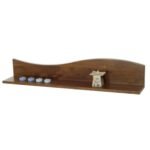 Wall Shelf Set DR2075, Solid Wood Shelves