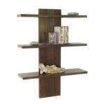 Wall Shelf DR2094, Solid Wood Shelf