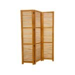 Screen DR2097, 3-panel real wood partition, view 3