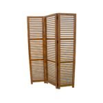 Screen DR2097, 3-panel real wood partition, view 6