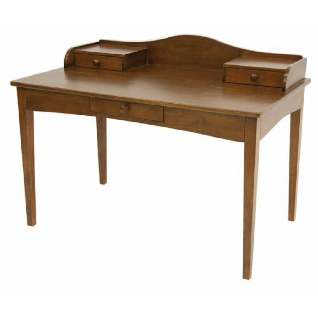 Desk Children DR2105KD, Solid wood desk for children with 3 drawers