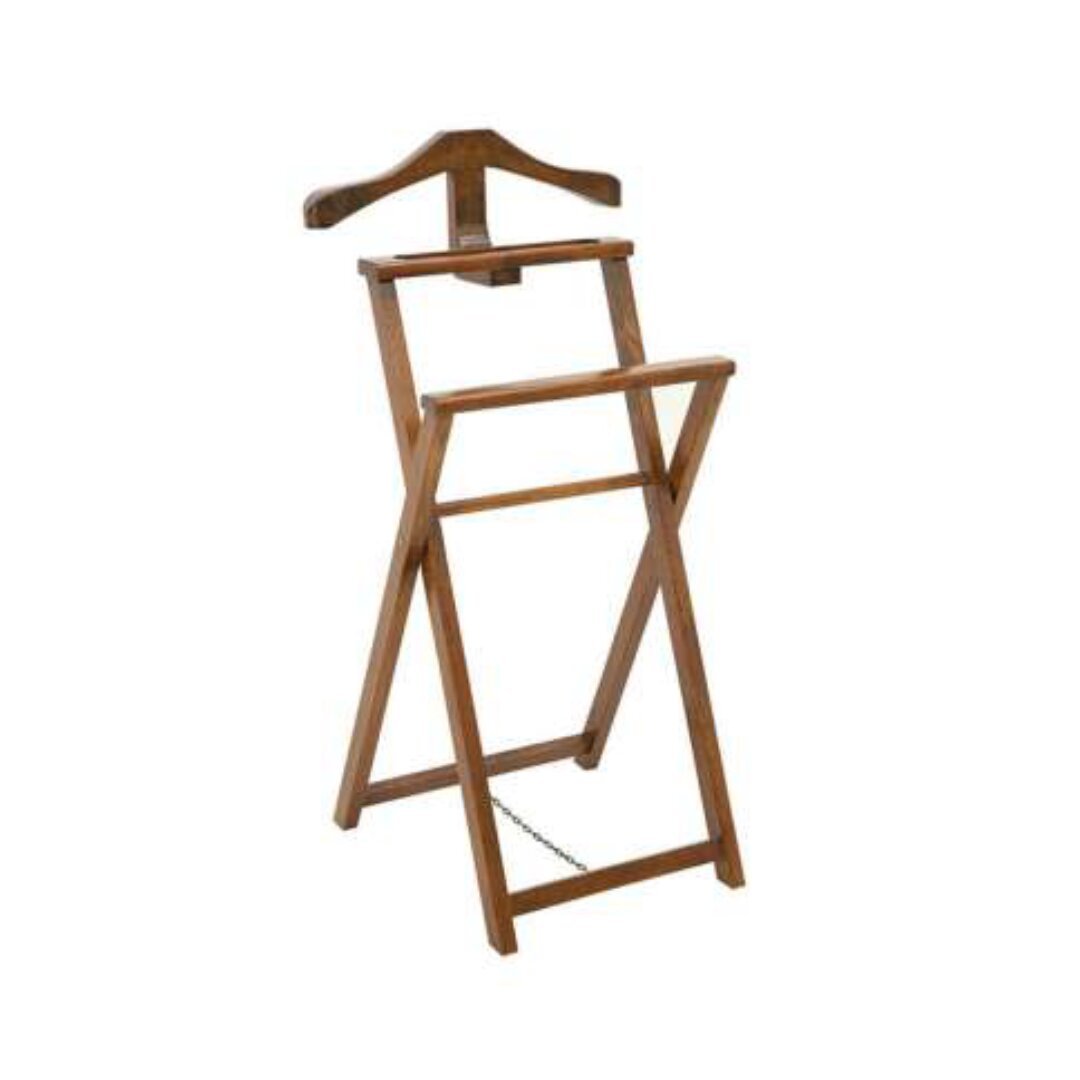 Clothes Stand DR2116, Foldable solid wood clothes rack