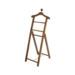 Clothes Stand DR2117, Foldable, solid wood clothes rack