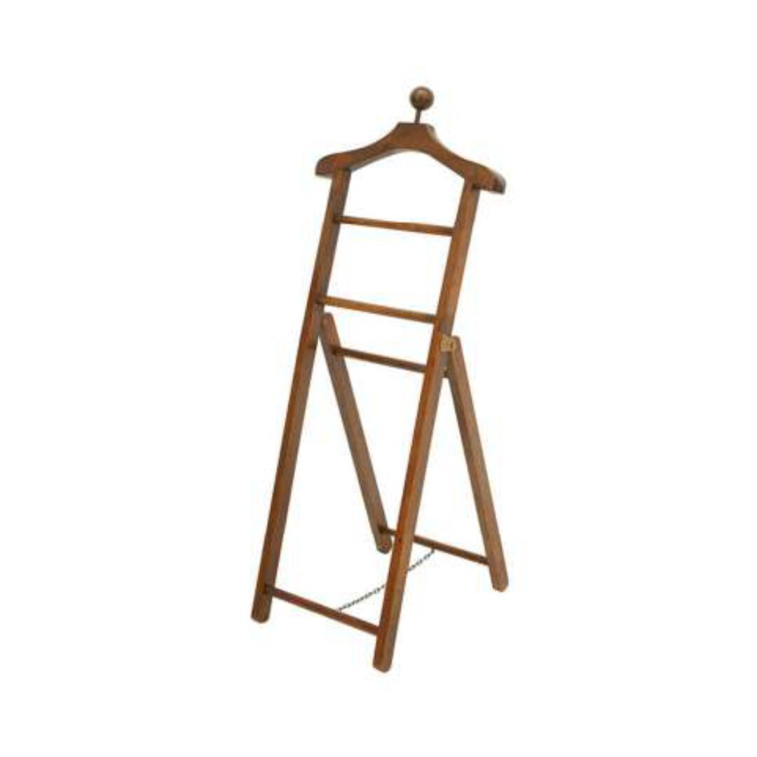 Clothes Stand DR2117, Foldable, solid wood clothes rack