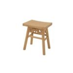 Shogun Stool DR2127, Authentic Japanese-style wooden chair