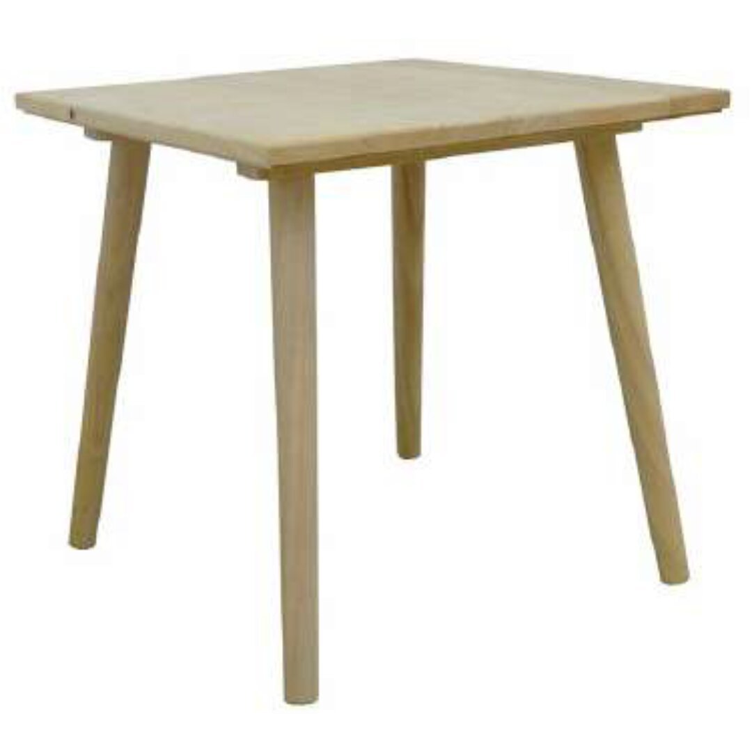 Square Table DR2147, Solid wood square table