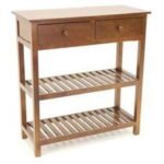 Console Table DR7001, Solid wood console table with 2 drawers