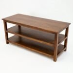 Console Table DR7006, Minimalist design solid wood console table