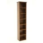 CD/DVD Rack DR7008, Tall, solid wood CD/DVD rack