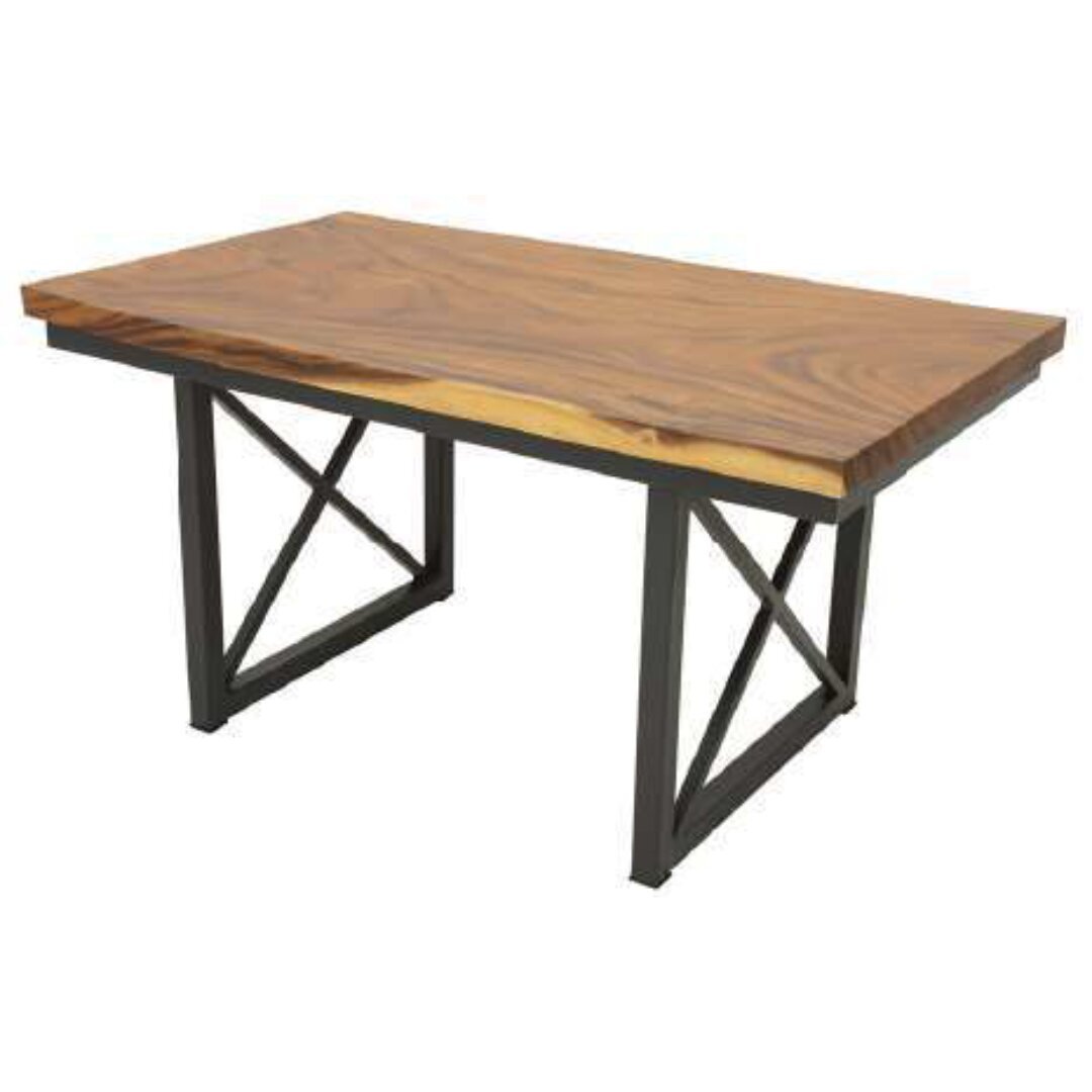 Dining Table MD6012KD, Minimalist design solid wood dining table