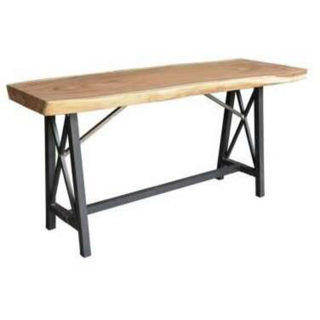 Bar Table MD6015KD-1, Minimalist design solid wood bar table