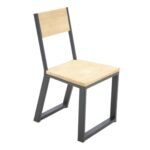 Chair MD7002, Minimalist design solid wood chair