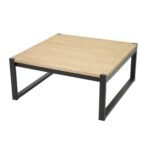 Accent Table Set MD7005, Minimalist design solid wood side table set