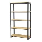 Bookshelf MD7010, Minimalist design solid wood bookshelf