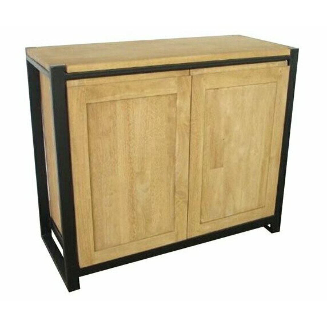 Low Cupboard MD7012, Minimalist design solid wood low cabinet