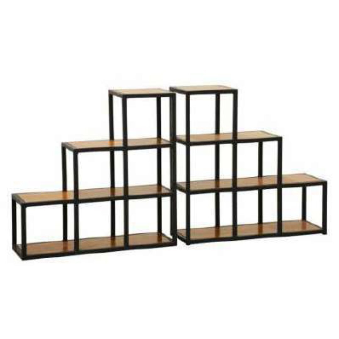 Shelf Stairs MD7025, Minimalist design solid wood shelves (set of 2)