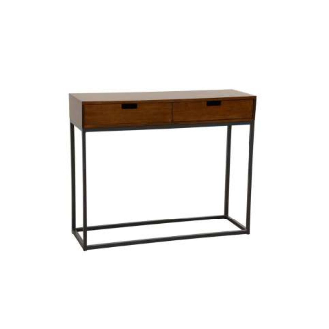 Console MD7028-2, Minimalist design console made of real wood